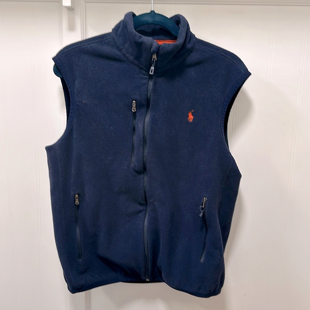 Ralph Lauren Fleece zip up vest